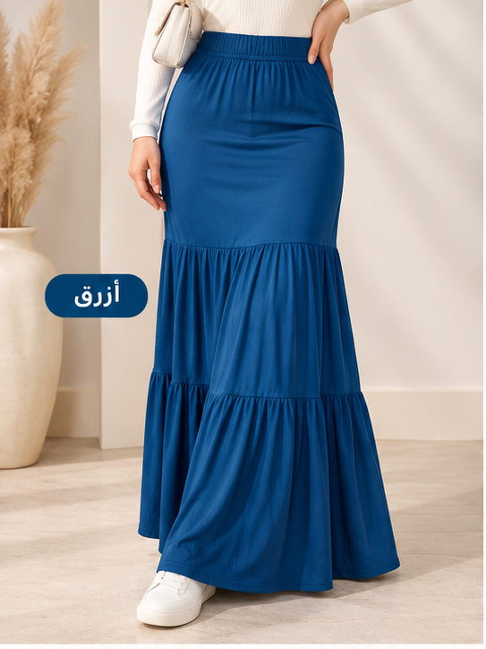 تنورة زرقاء